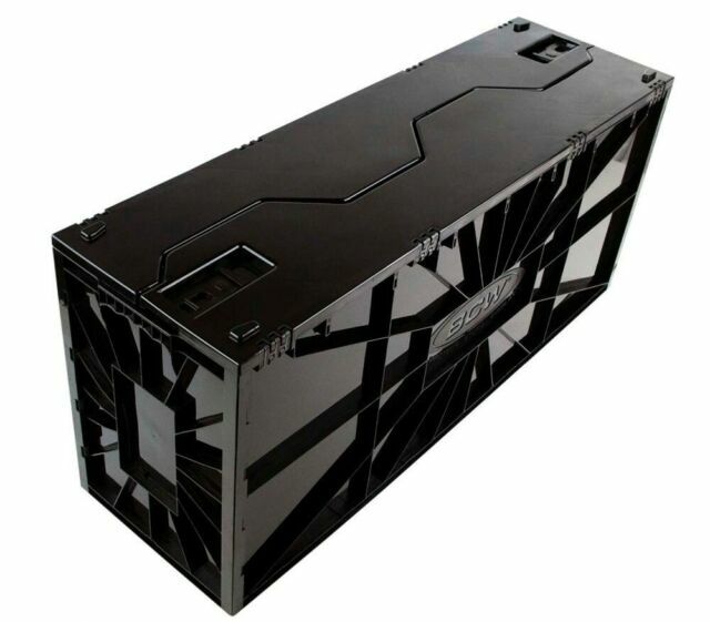 ( Case of 5 ) BCW LONG Comic Book Storage Box Bin Heavy Duty Plastic Stackable