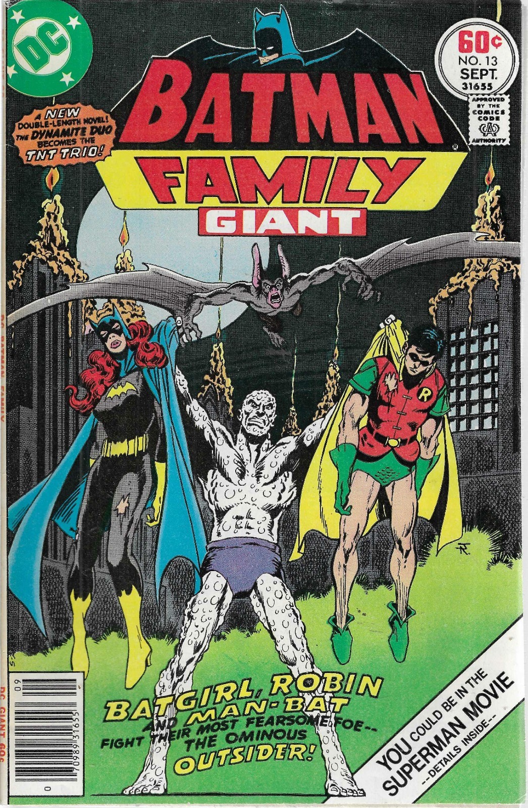 Batman Family #13 DC sept 1977 Bob Rozakis, writer VG , 3 artists in listing