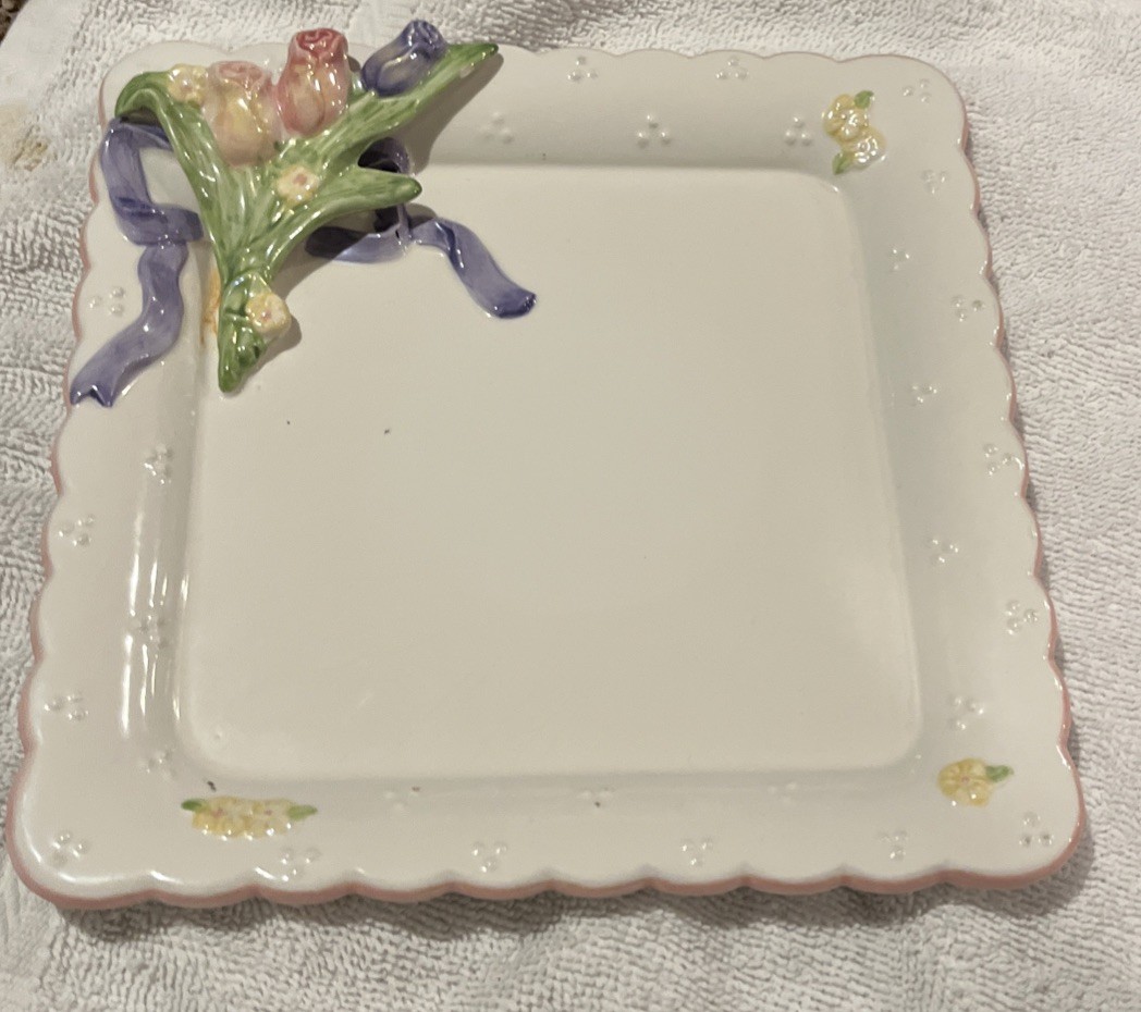 BELLA CASA By Ganz Decorative 3D Ceramic Tulips 8