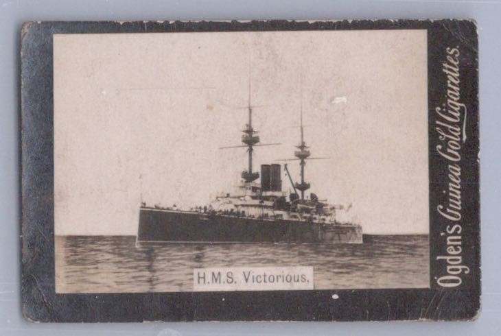 1901 Ogden\'s Guinea Gold Cigarettes HMS Victorious
