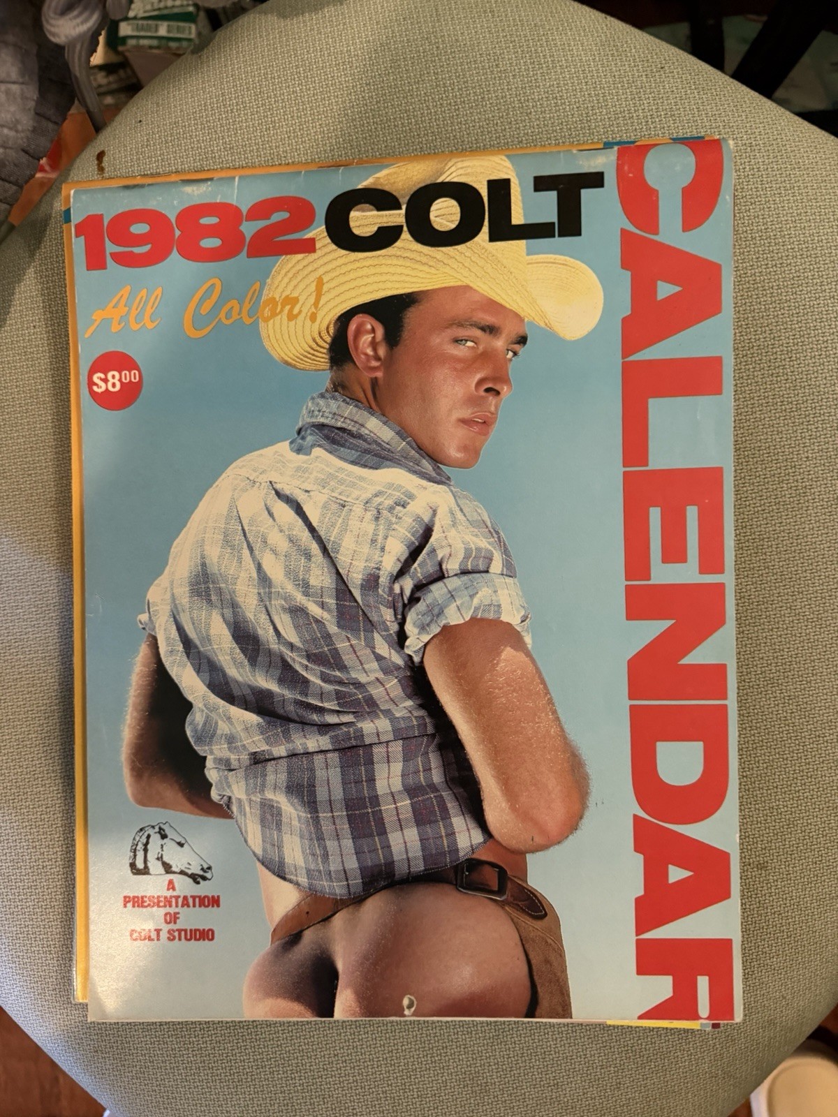 COLT STUDIOS pres: VINTAGE 1982 COLT CALENDAR * COLLECTORS ITEM COLT STUDIOS pres: VINTAGE 1982 COLT CALENDAR * COLLECTORS ITEM