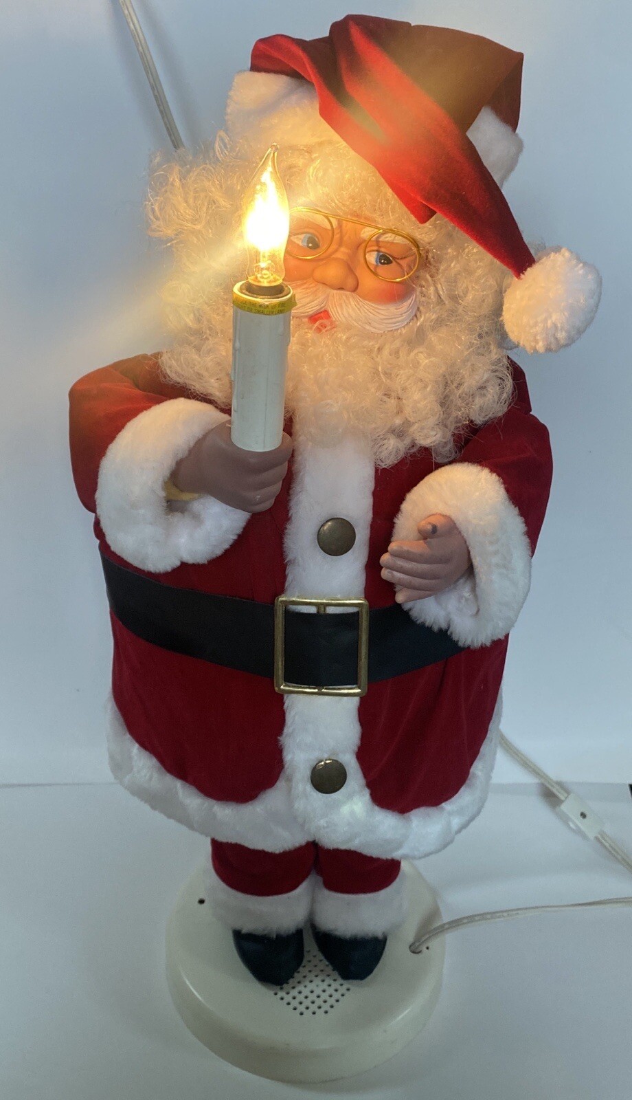 Christmas Santa Claus 24” Traditions Animated Doll  Holiday Decor