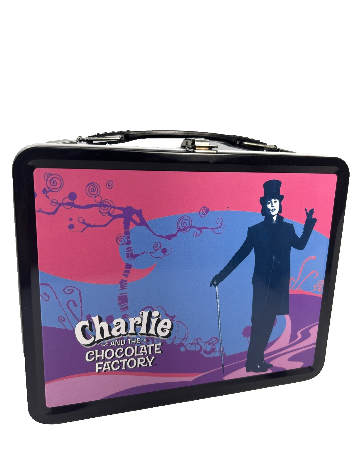 Charlie & The Chocolate Factory Metal Lunch Box With Thermos: Johnny Depp, NECA