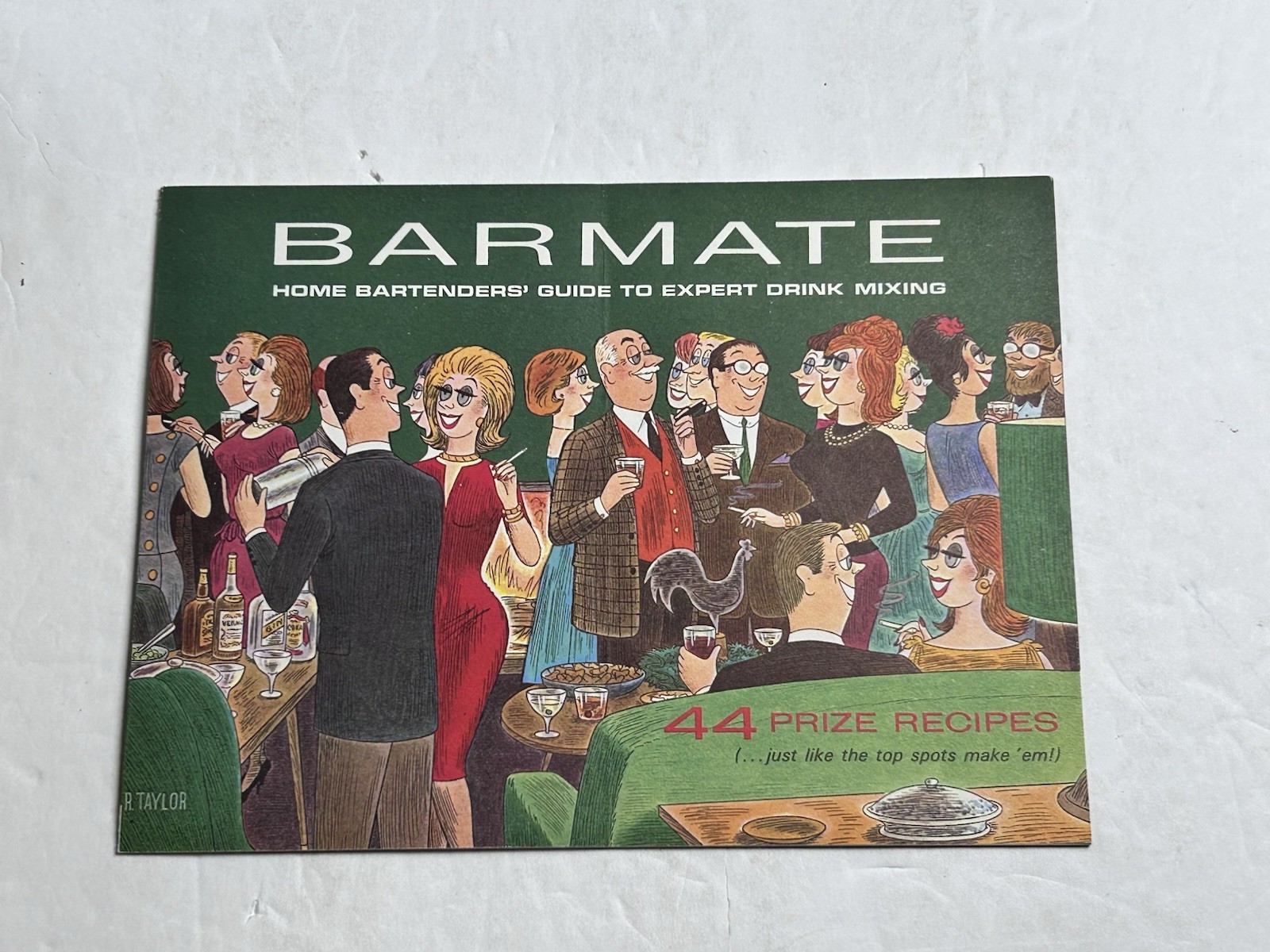 Barmate Home Bartender’s Guide Southern Comfort C. 1960s