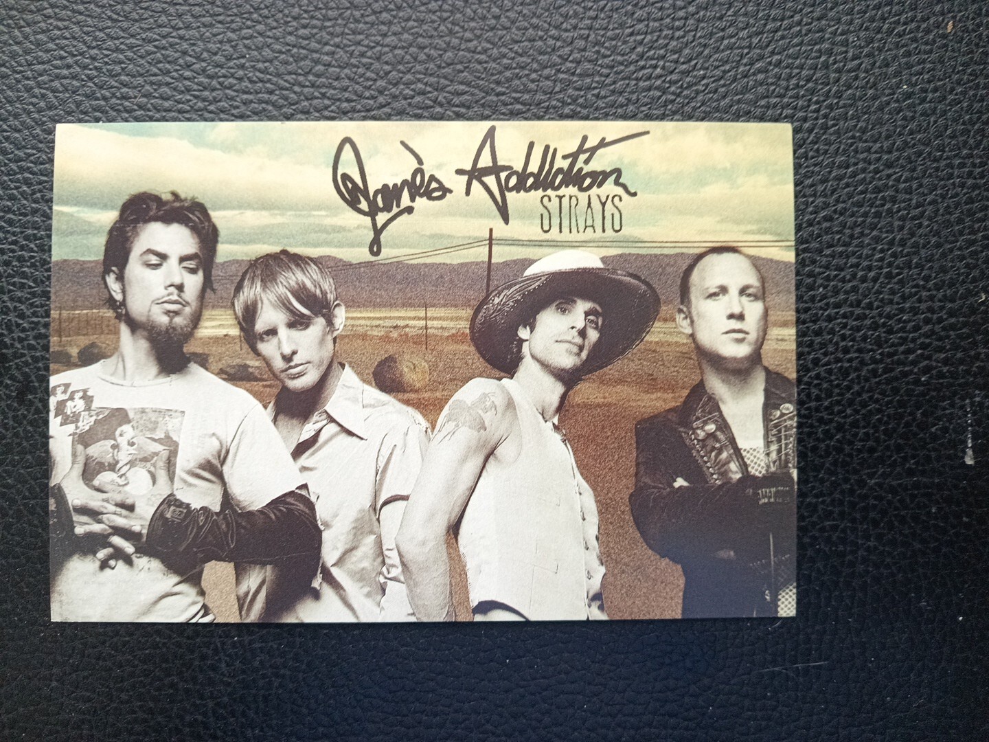 Postcard Vintage Jane's Addiction Strays Dave Navarro Perry Farrell Porno Pyros Postcard Vintage Jane's Addiction Strays Dave Navarro Perry Farrell Porno Pyros