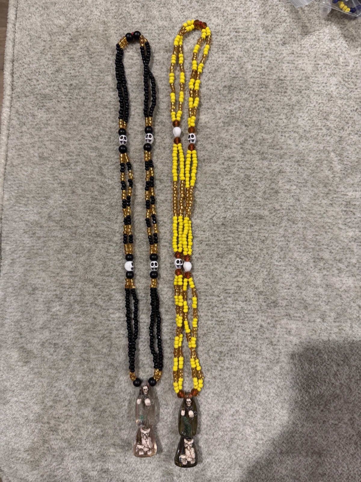 2 Collares de La Santa Muerte Nuevos
