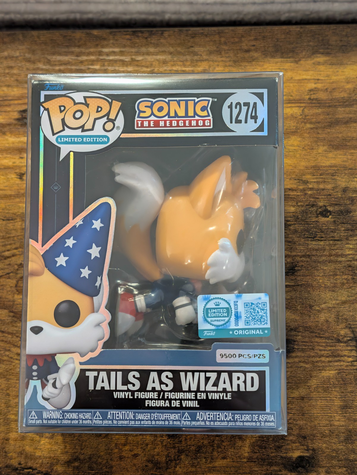 Funko Pop Sonic The Hedgehog - Tails as Wizard #1274 LE 9,500pcs GameStop Excl