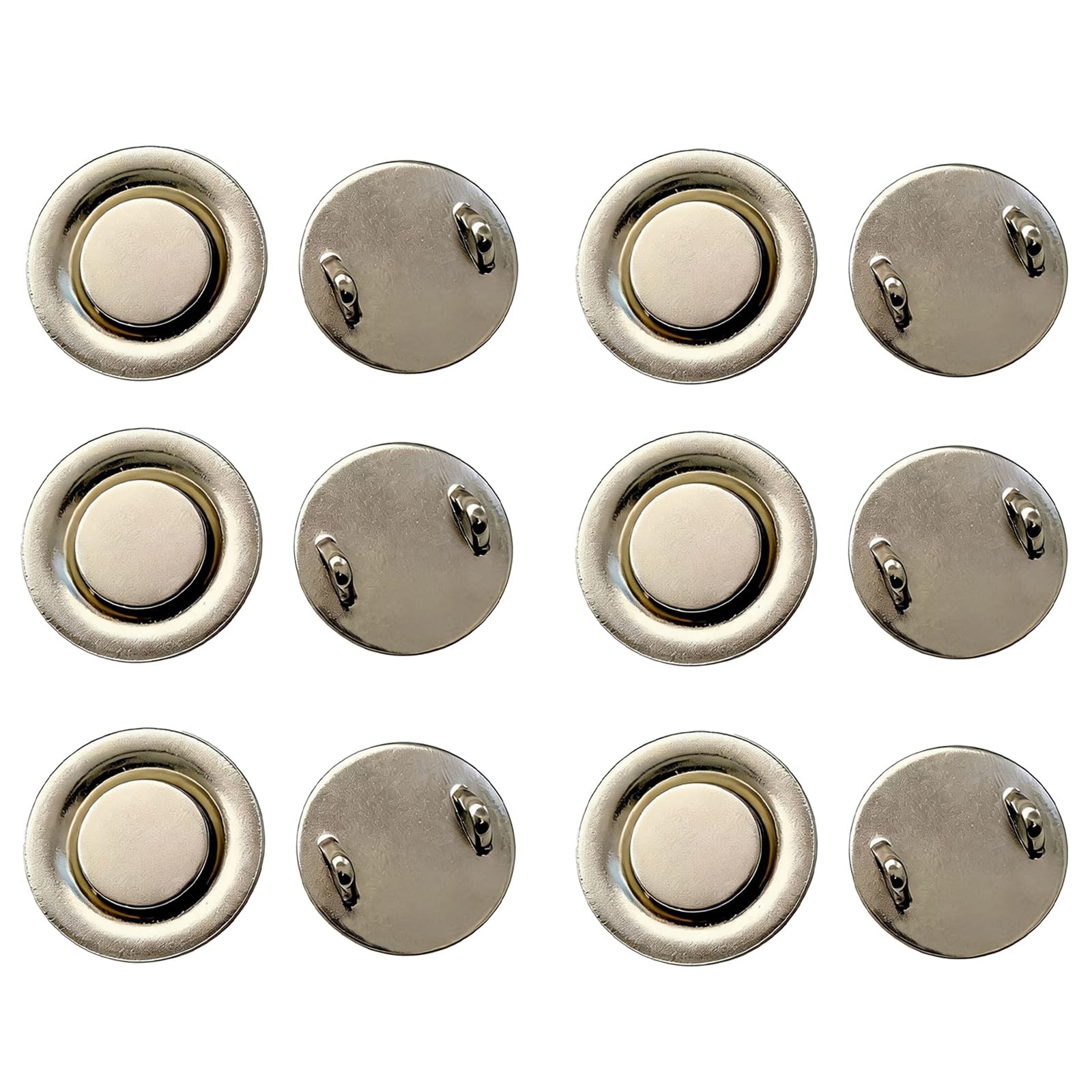 Mini Magnetic Pin Brooch Converters - Harm-Free for Thin Fabric, Suitable for Sc