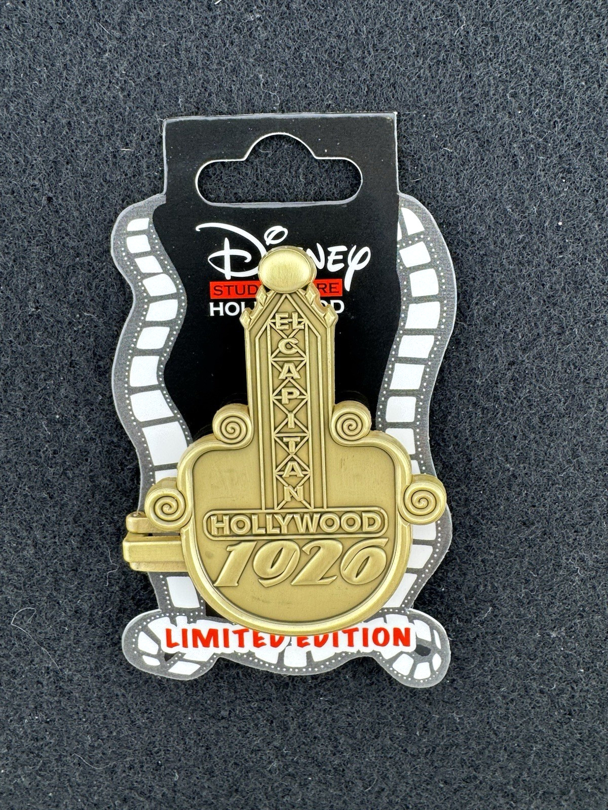 Disney DSSH El Capitan 100th Anniversary Mickey Hinged Pin D23 2026 LE 400 NEW
