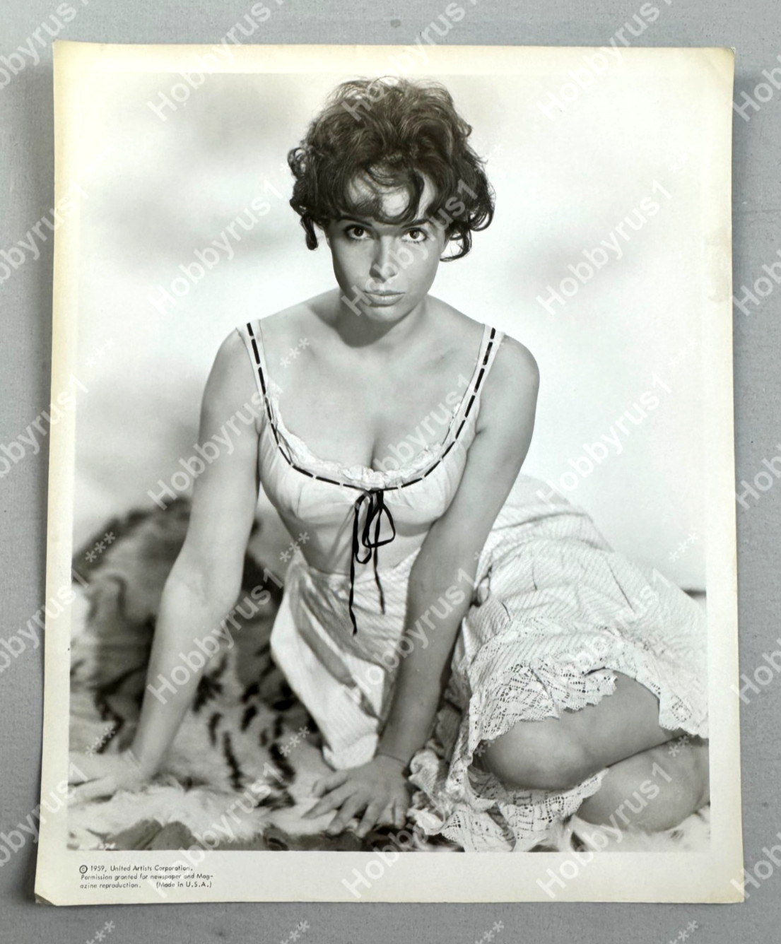 Janet Munro Actress Sexy Pinup Glamour Portrait Vtg 1959 Original Press Photo
