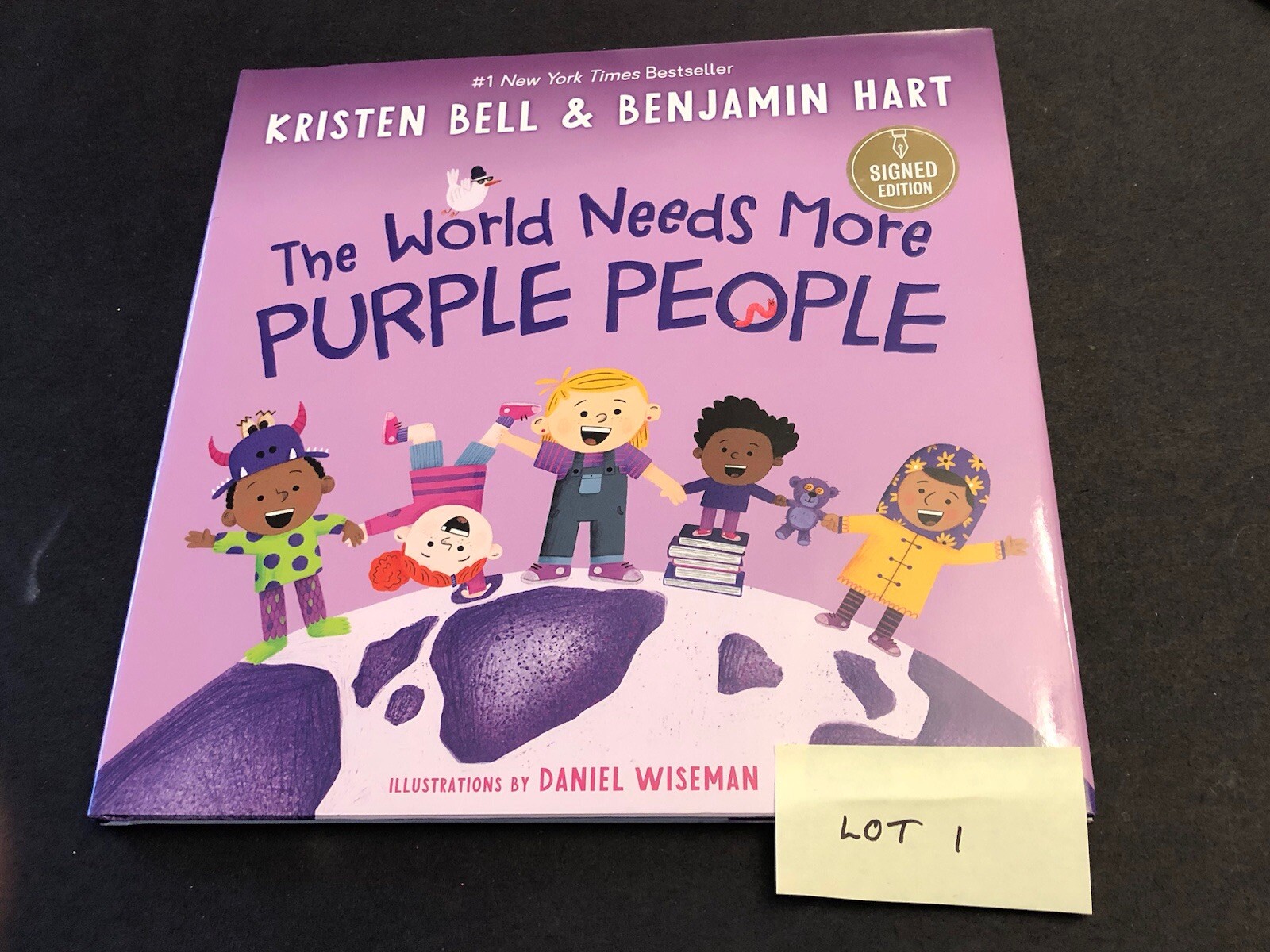 Kristen Bell Signed The World Needs More Purple People Book Barnes & Noble Anna Kristen Bell Signed The World Needs More Purple People Book Barnes & Noble Anna