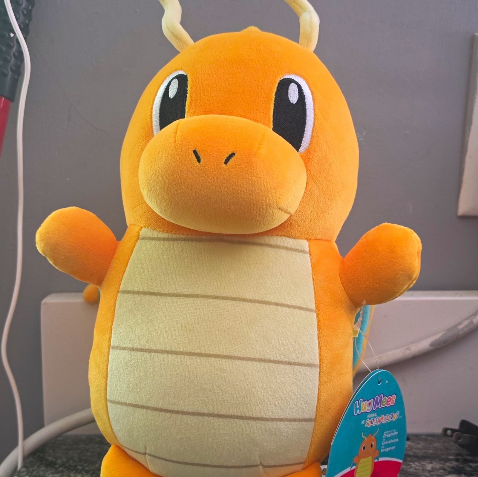 Rare/HTF Dragonite Hugmees Squishmallow Plush