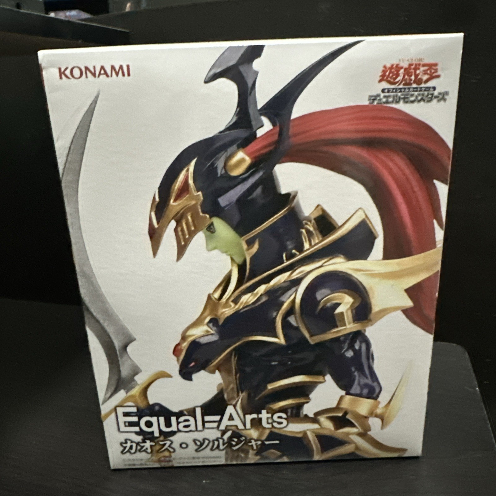TAITO Yu-Gi-Oh Card Game Equal Arts Chaos Soldier Figure NEW from Japan
