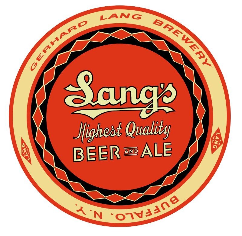 Lang\'s Beer & Ale of Buffalo, New York NEW Sign 28\