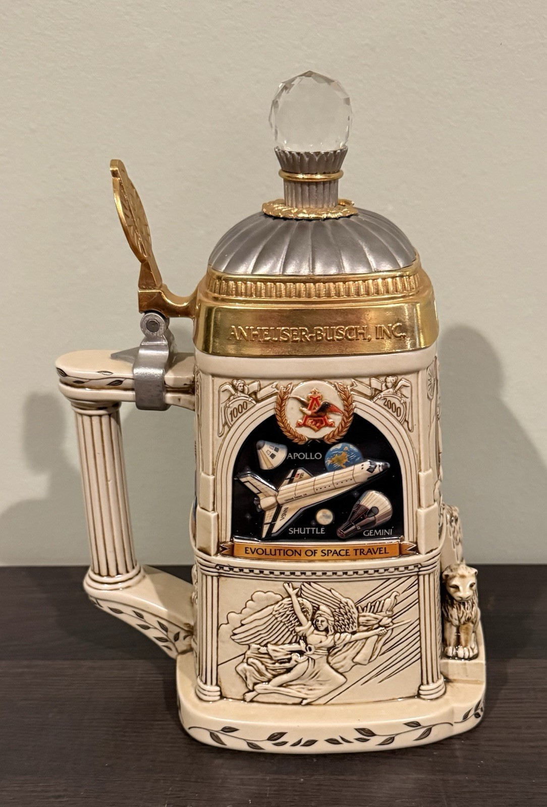 Anheuser Busch 2000 Millennium Beer Stein