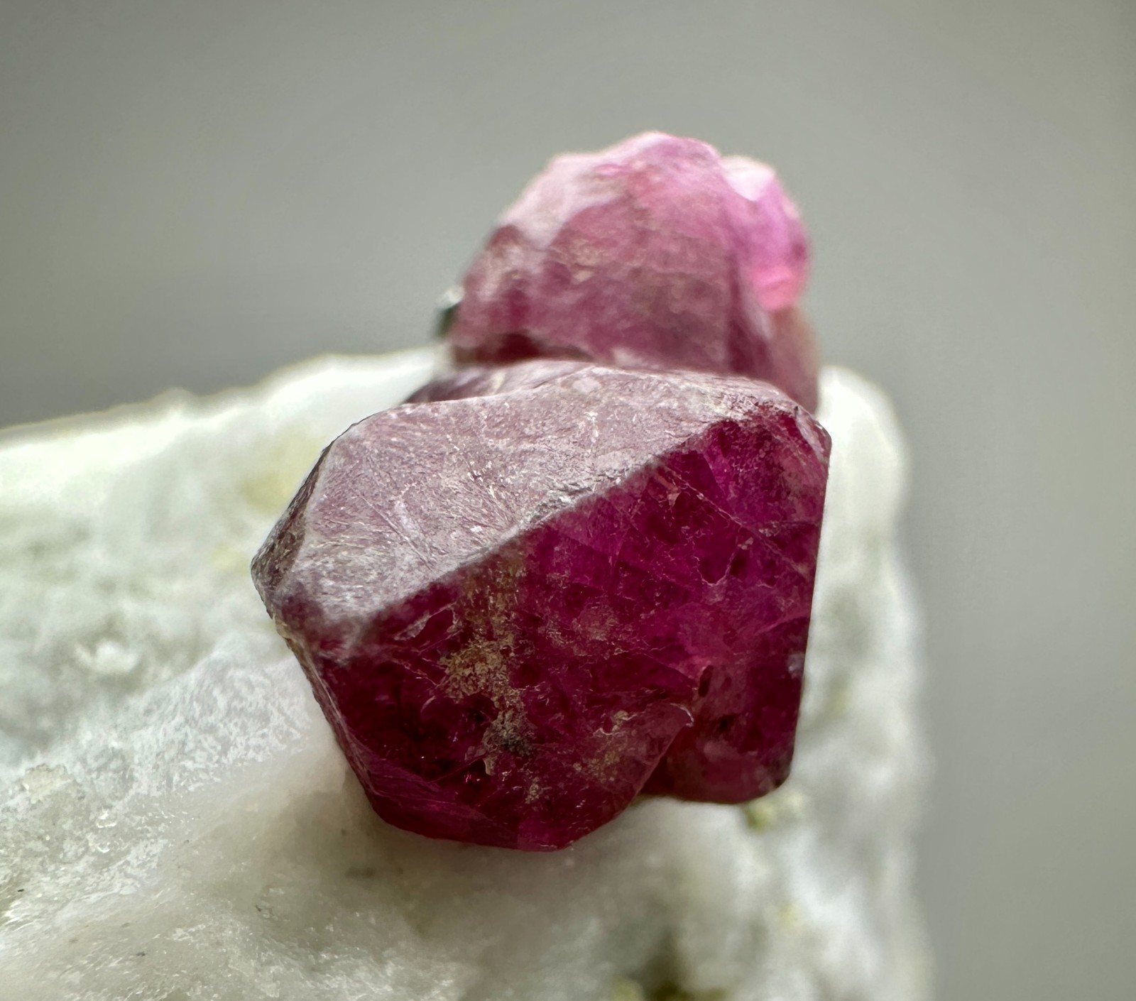 383 Carat Full Terminated Top Quality Ruby Crystals On Matrix From Jegdalek @AFG 383 Carat Full Terminated Top Quality Ruby Crystals On Matrix From Jegdalek @AFG