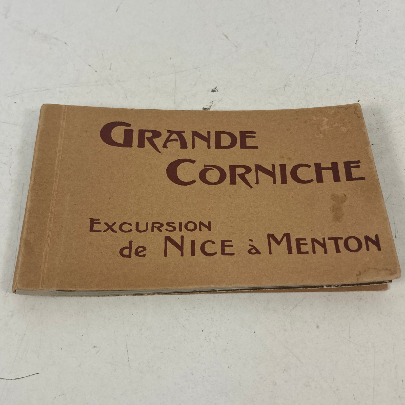 20 Vintage postcards Grande Corniche Excursion de Nice à Menton Nice to Menton