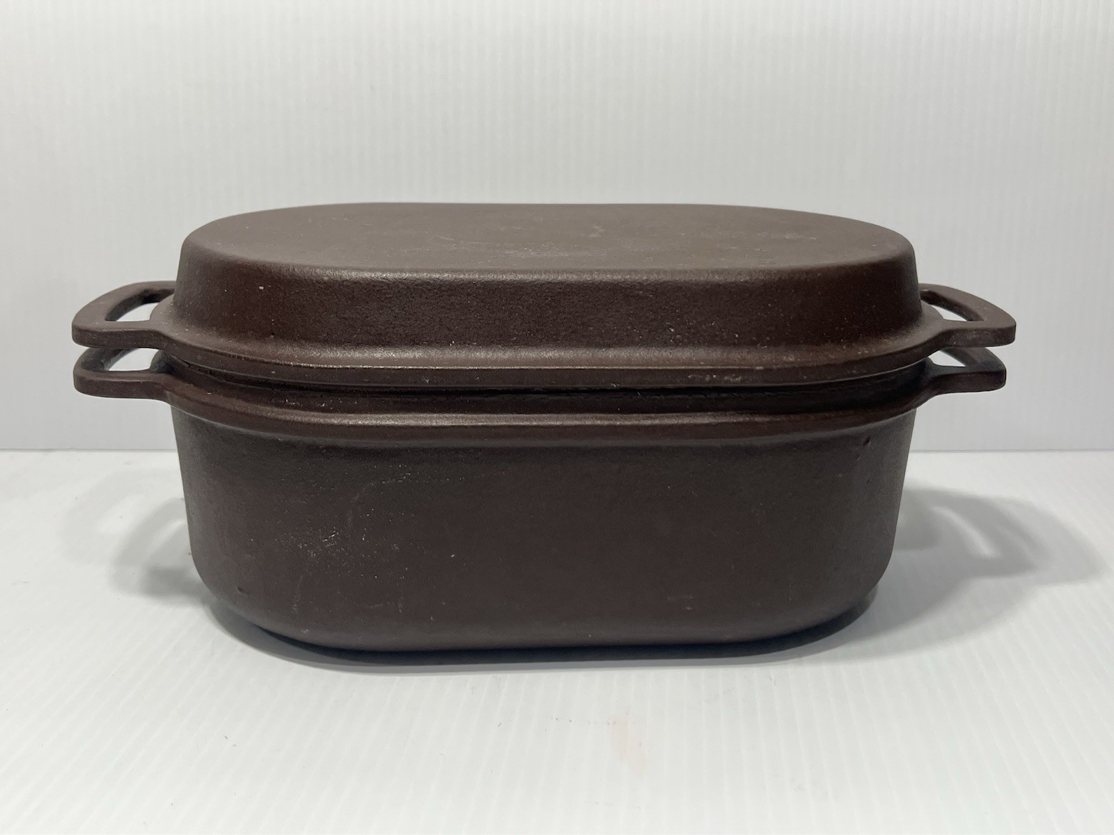 VTG Lauffer Robert Welch Oval Cast Iron Dutch Oven Casserole Lid Dish England