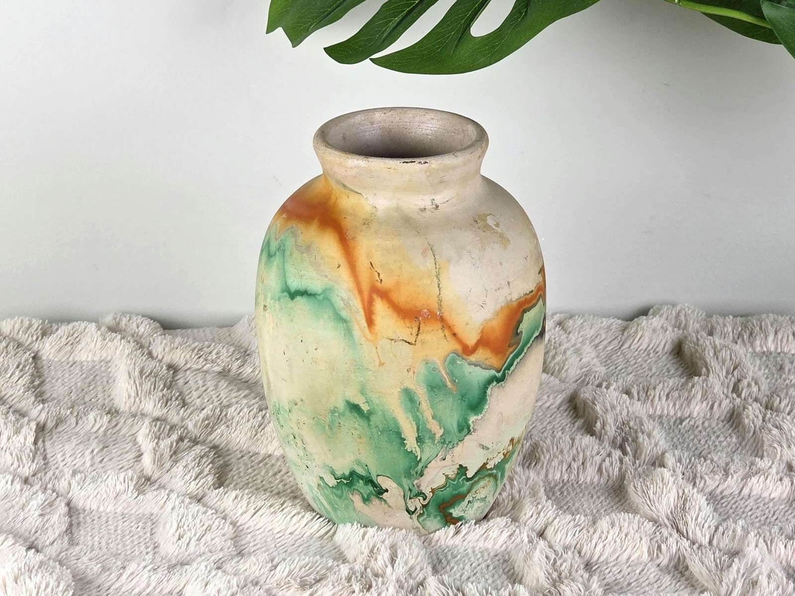Vintage Nemadji Pottery Vase