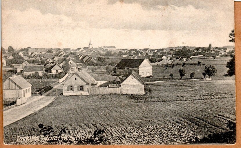 Latvia 1910\'s Tukums City View Postcard