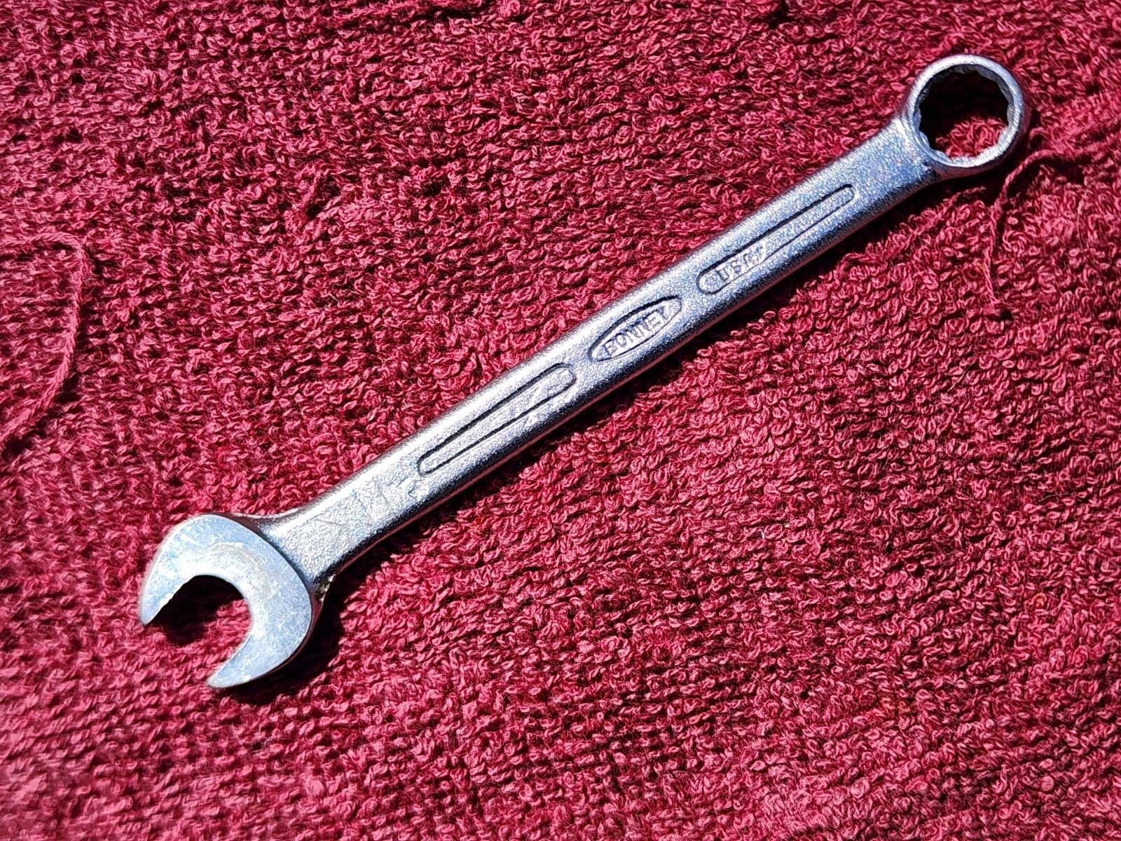 Vintage Bonney 5/16”  Chrome Comb. Wrench - 12pt. -  No.1159