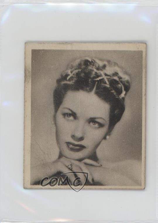 1948 Bowman Photoplay Stars Yvonne De Carlo #17 14pi