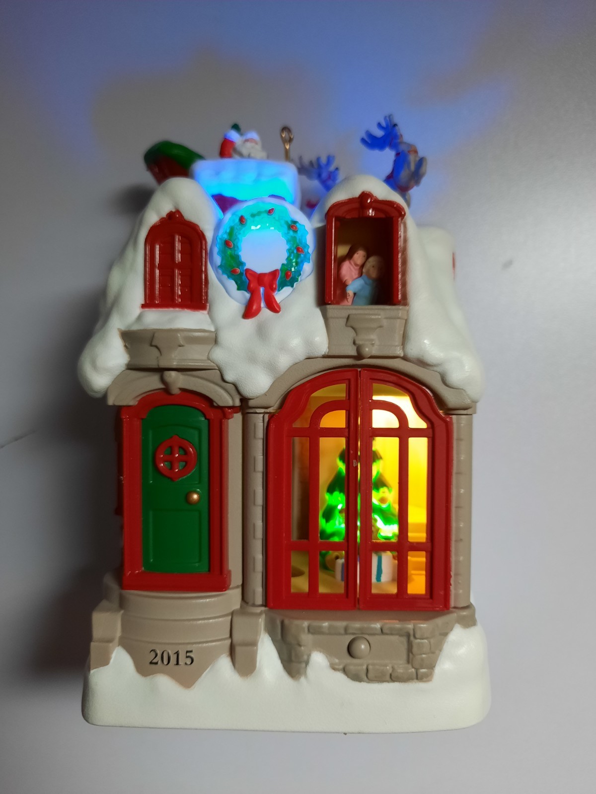 2015 Hallmark Keepsake Ornament Up On The Housetop Magic **SEE DESCRIPTION**