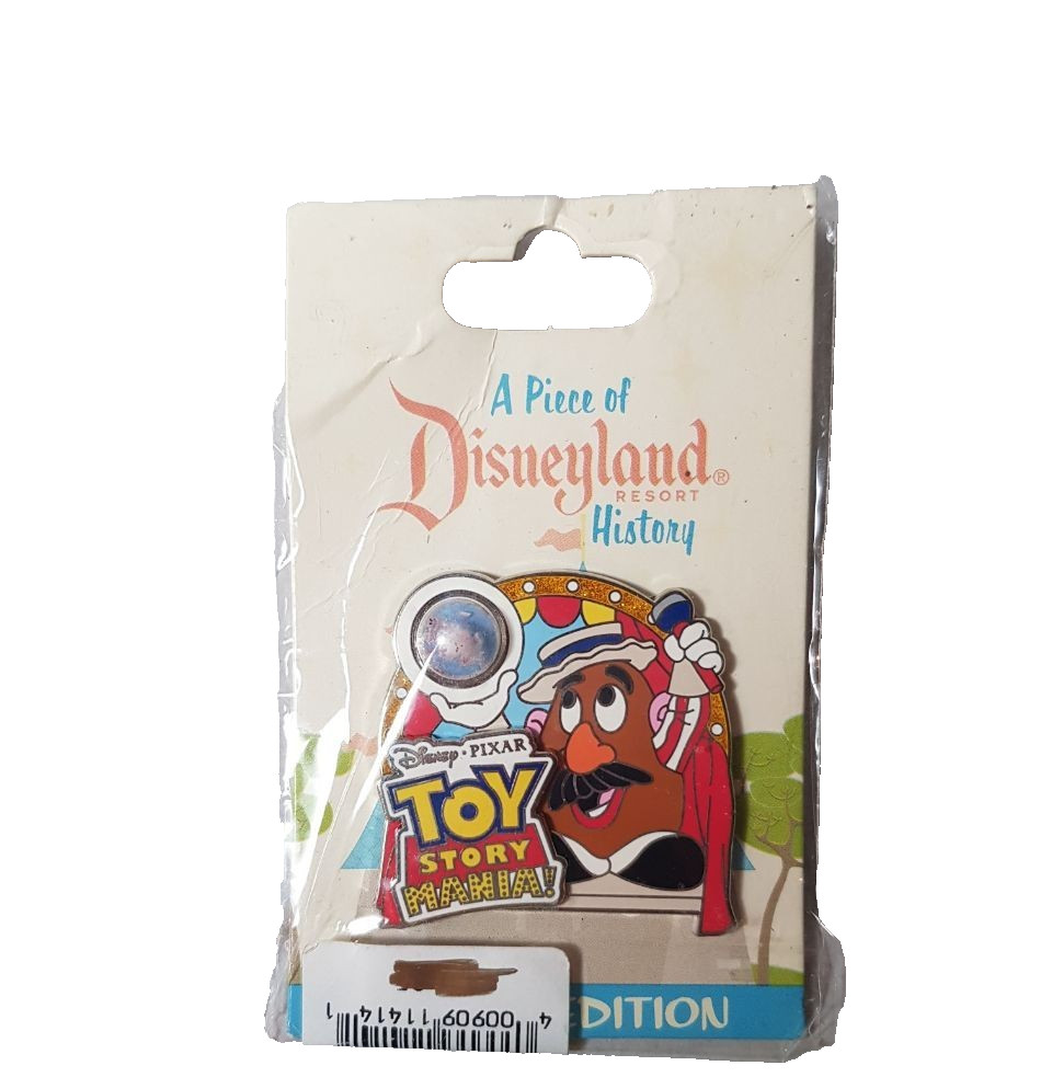 Disney Pin - A Piece of Disneyland History - Toy Story Mania Mr. Potato Head - 