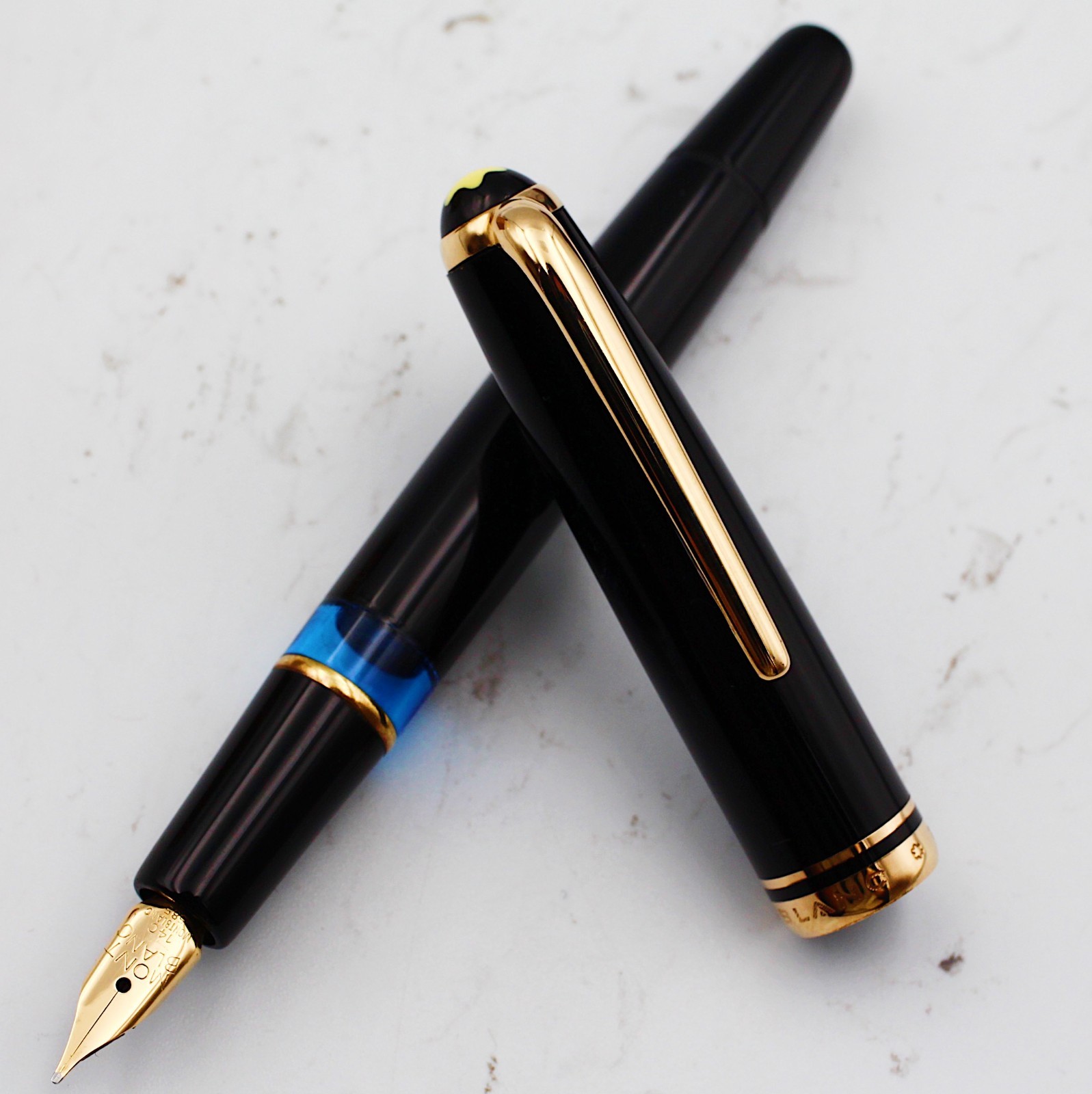 [NOS Rare] Montblanc No.252 fountain pen M nib 14C 585 1950s Vintage Adjusted