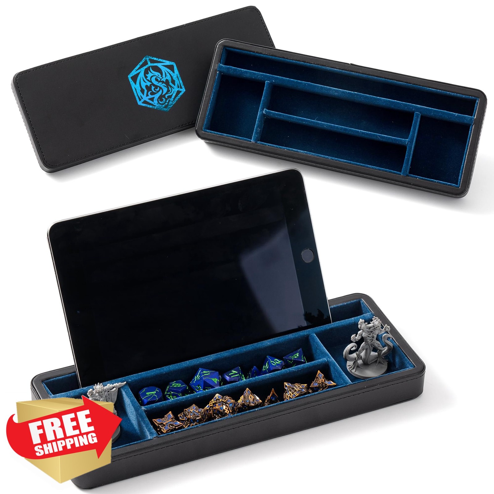 Soar Forge Dice Box Large Blue Dragon Large Soar Forge Dice Box Large Blue Dragon Large