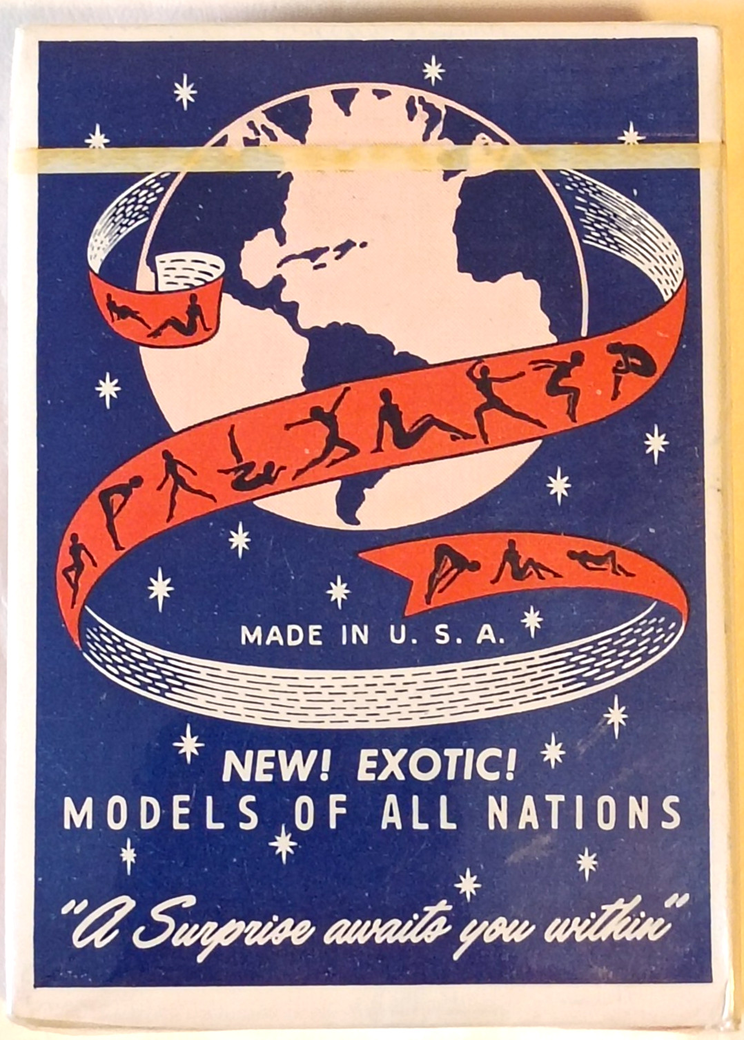 Vintage 1940s Models Of All Nations Playing Cards Rare Pinup Deck SEALED New NOS Vintage 1940s Models Of All Nations Playing Cards Rare Pinup Deck SEALED New NOS