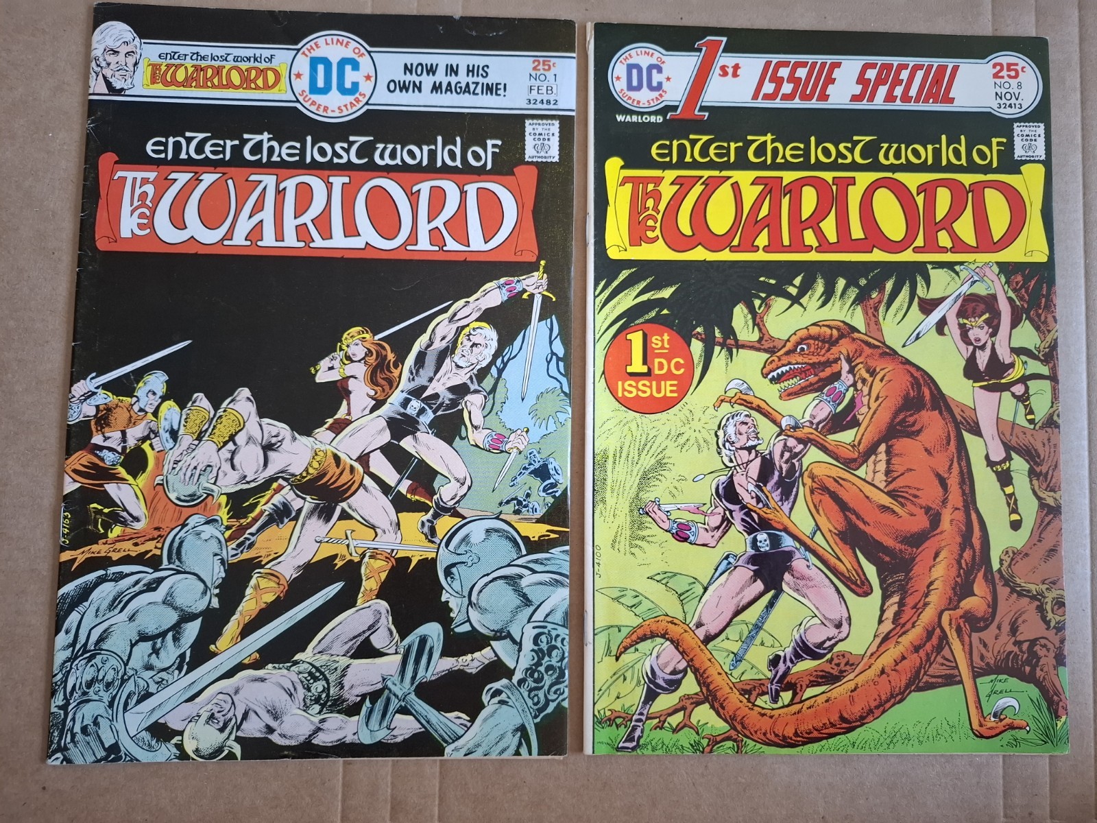 Lot Of 143 Warlord #1-133 Complete Annual 1-6 + First Issue Special More Grell