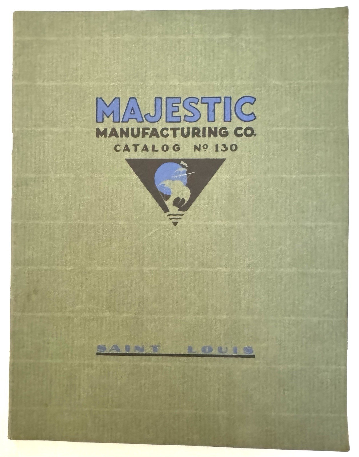 Vintage 1920's-1930 Majestic Manufacturing Catalog Hotel Coal Fired Ranges RARE