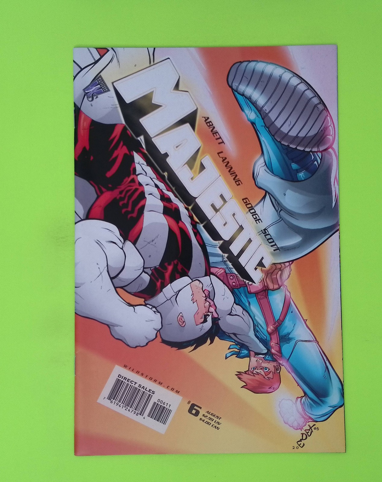 Majestic #6 Vol. 2 2005 WildStorm Productions High Grade Comic Book W161-80