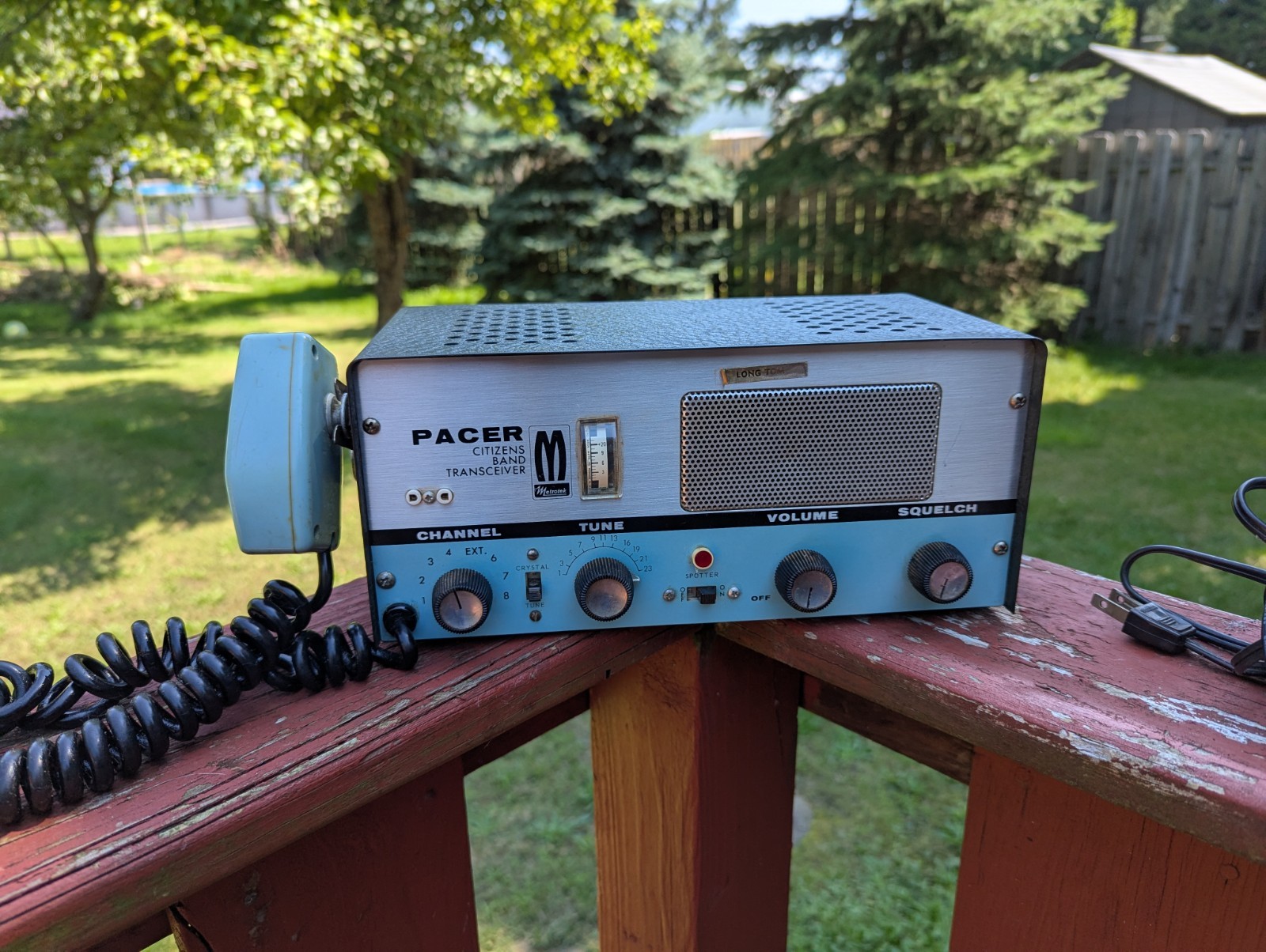Vintage Metrotek Pacer Tube Cb Radio Rare