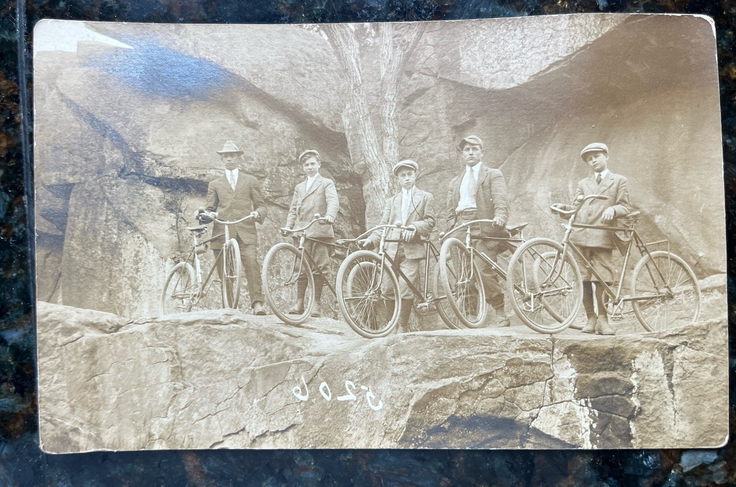 Vintage Bicycle Americana 1900 Post Card RPPC