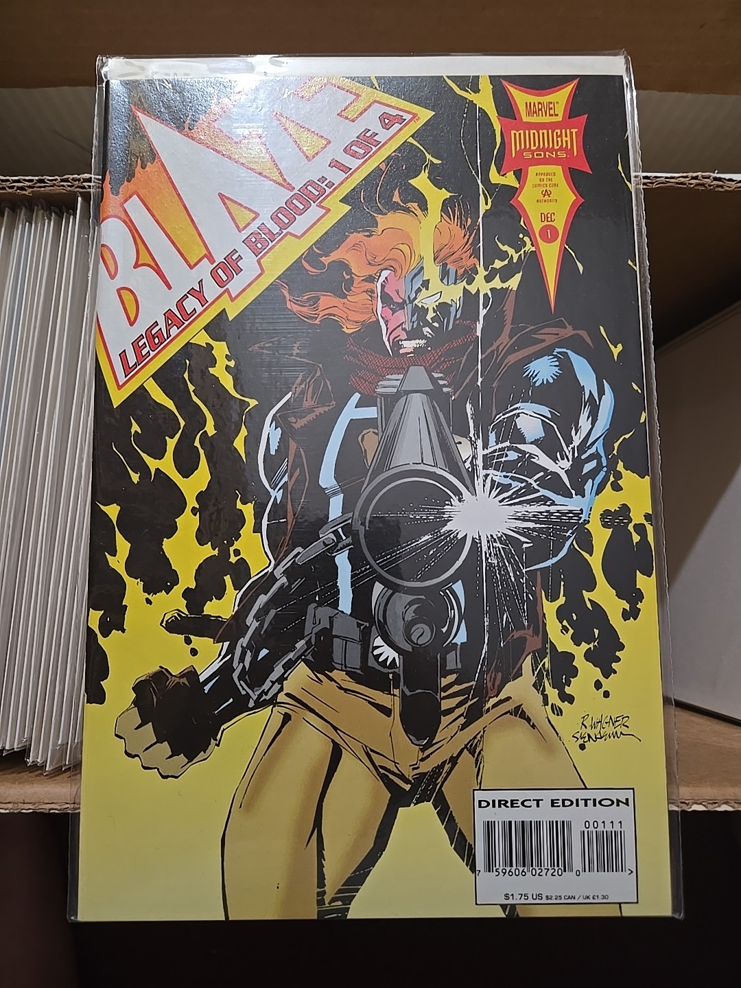 Blaze: Legacy of Blood #1 to 4 (1993-94) Complete Set Marvel Co. 1st Prnt NM/M