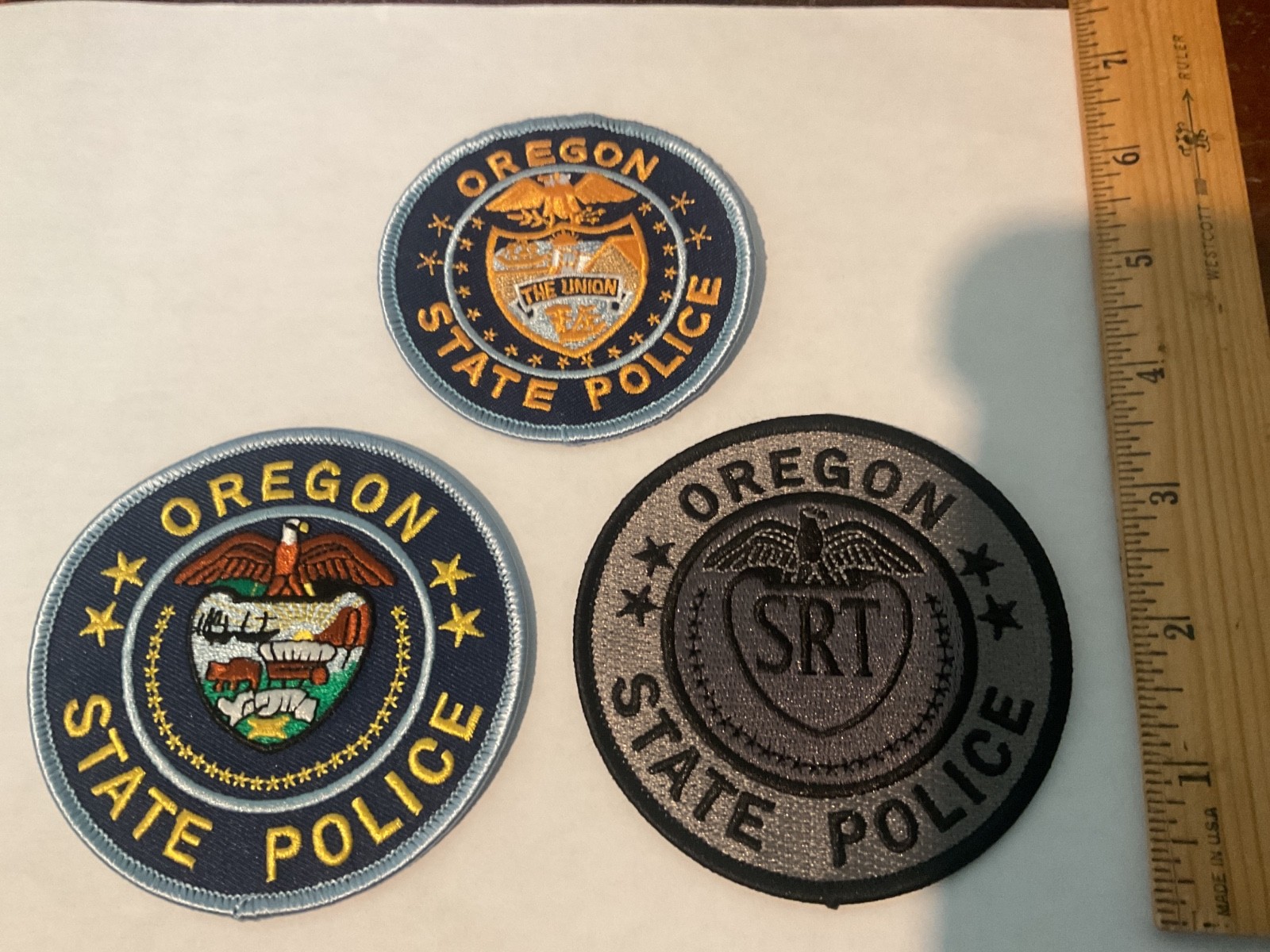 Oregon State Police SRT Newest collectors Full size Set3  has tracking ,insured