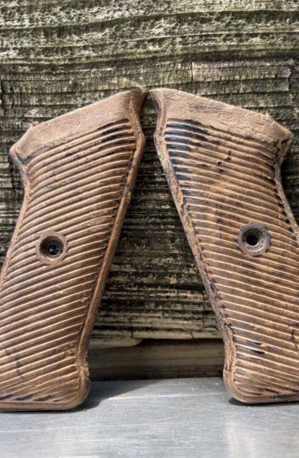 German WW2 Original MP Grips
