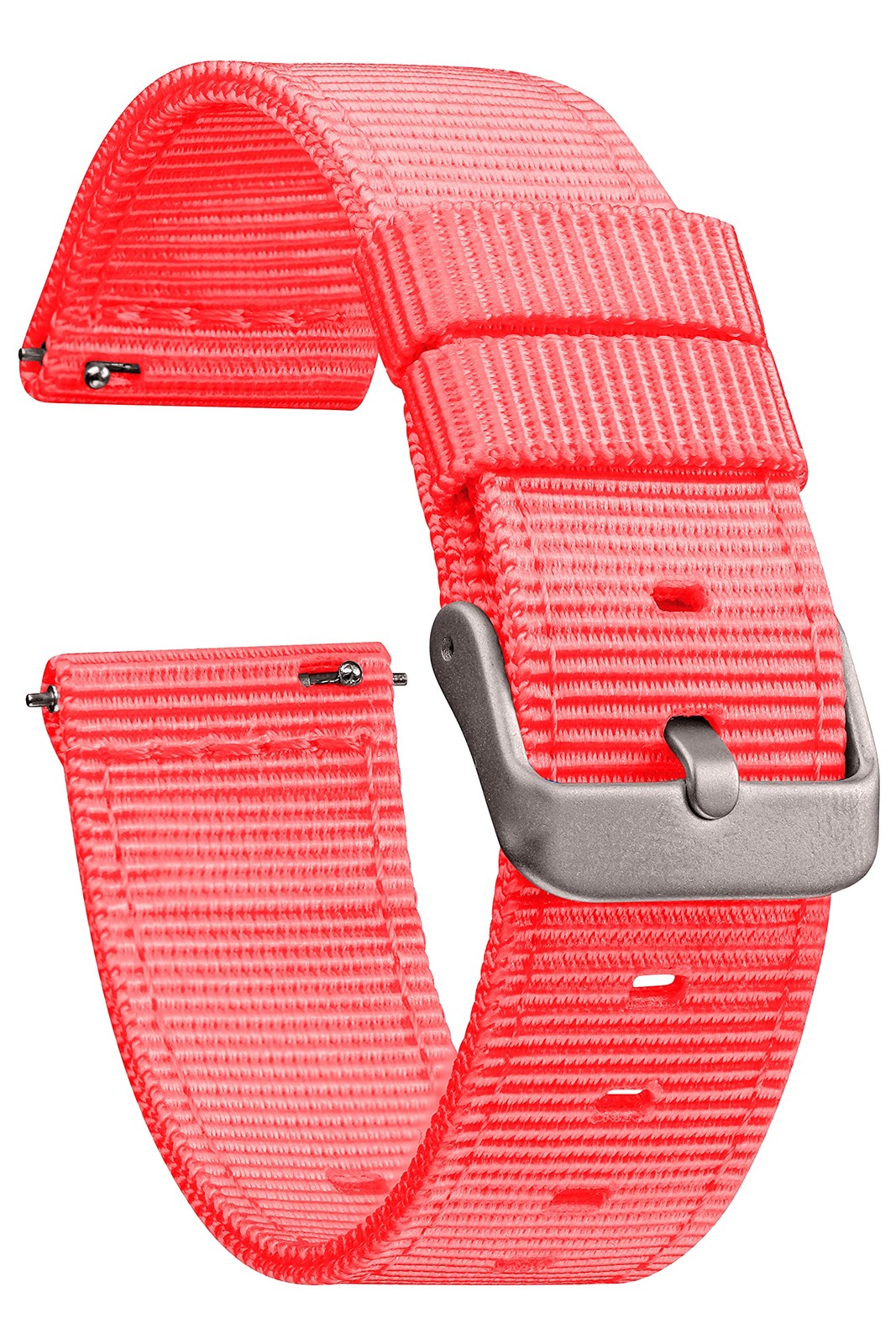 GadgetWraps 22mm Nylon Watch Band with Quick Release – Pink Ice, 22mm