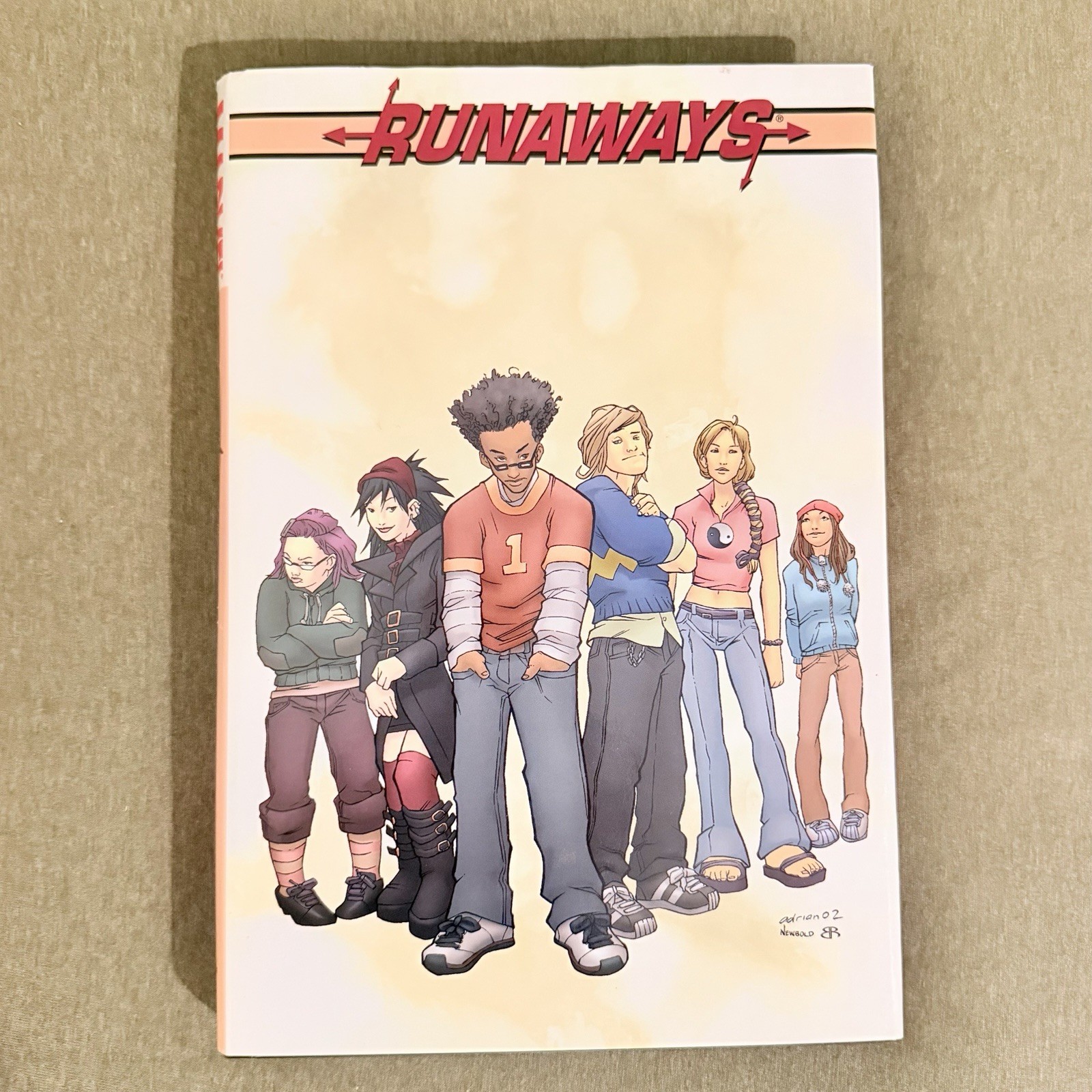 Runaways Vol. 1 Brian K Vaughan Hardcover Marvel Comics 2005 First Print Runaways Vol. 1 Brian K Vaughan Hardcover Marvel Comics 2005 First Print