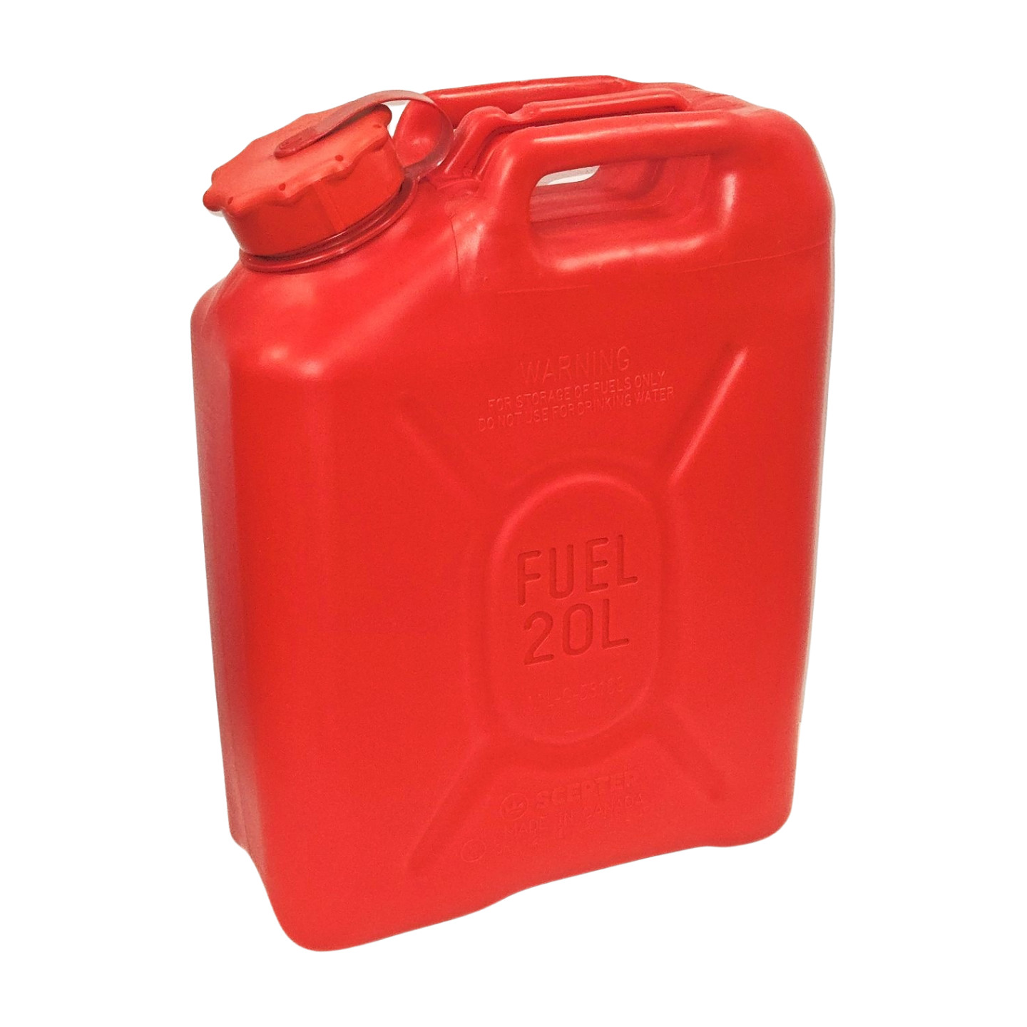 Rare Brand New Genuine Scepter Red Military Fuel Can (MFC) 5 Gallon / 20 L