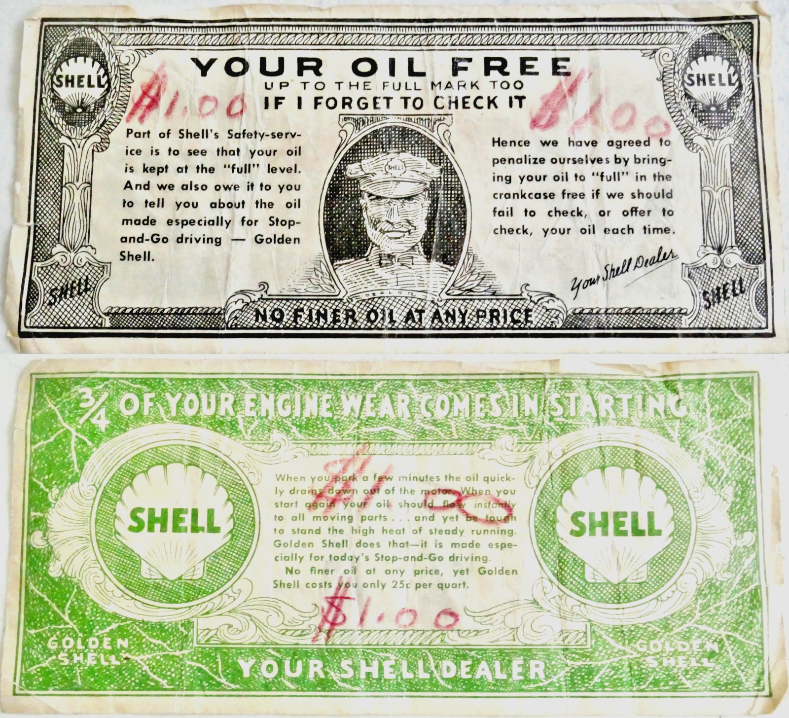 Vintage 1938 SHELL OIL Advertising \ Vintage 1938 SHELL OIL Advertising \