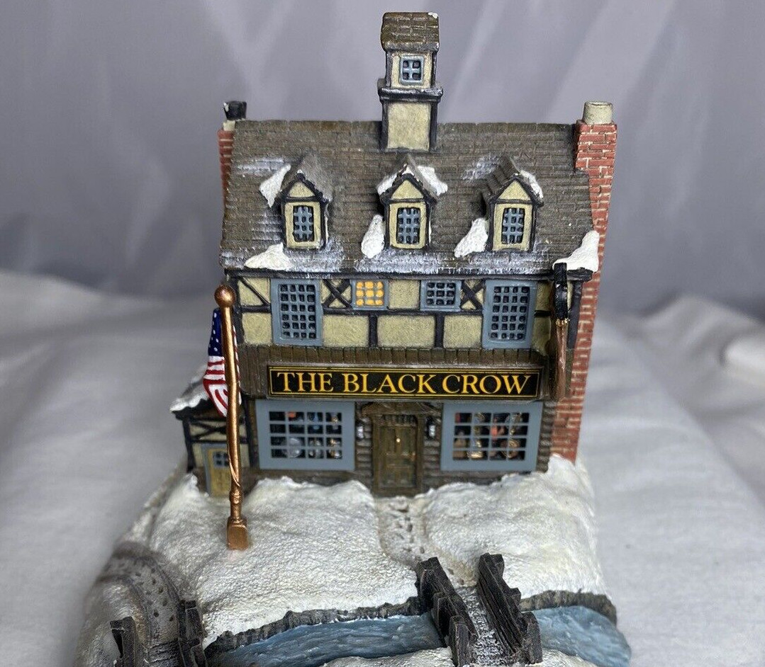 Charles Wysocki EVENING SLED RIDE Sculpture - 1995 Certified - No Box Charles Wysocki EVENING SLED RIDE Sculpture - 1995 Certified - No Box