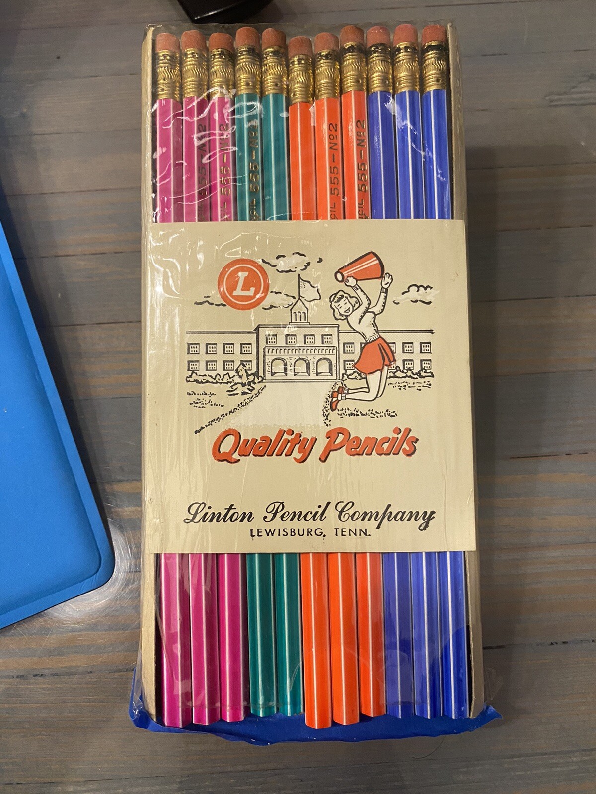 New almost-sealed Vtg LINTON Linco 555 No2 pencils 11-pack X-RARE none on eBay New almost-sealed Vtg LINTON Linco 555 No2 pencils 11-pack X-RARE none on eBay