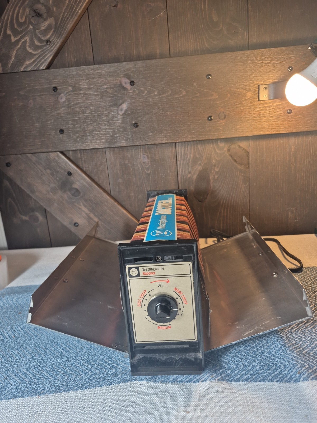 RARE Vintage Westinghouse Baconer Grille Tested Works NEVER USED NO BOX