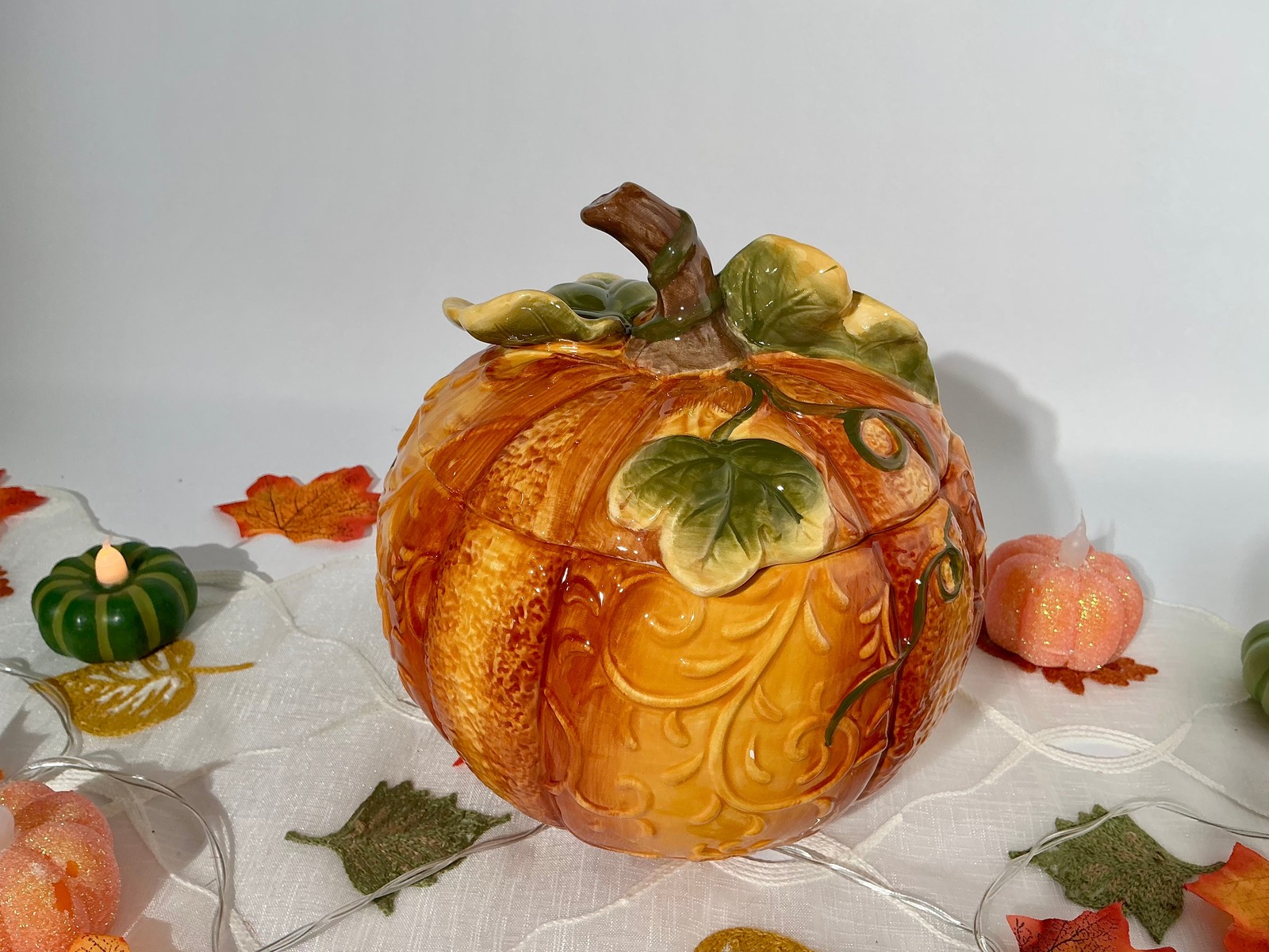 Heritage Harvest Pumpkin Ceramic Thanksgiving Collection – Choose Your Piece Heritage Harvest Pumpkin Ceramic Thanksgiving Collection – Choose Your Piece