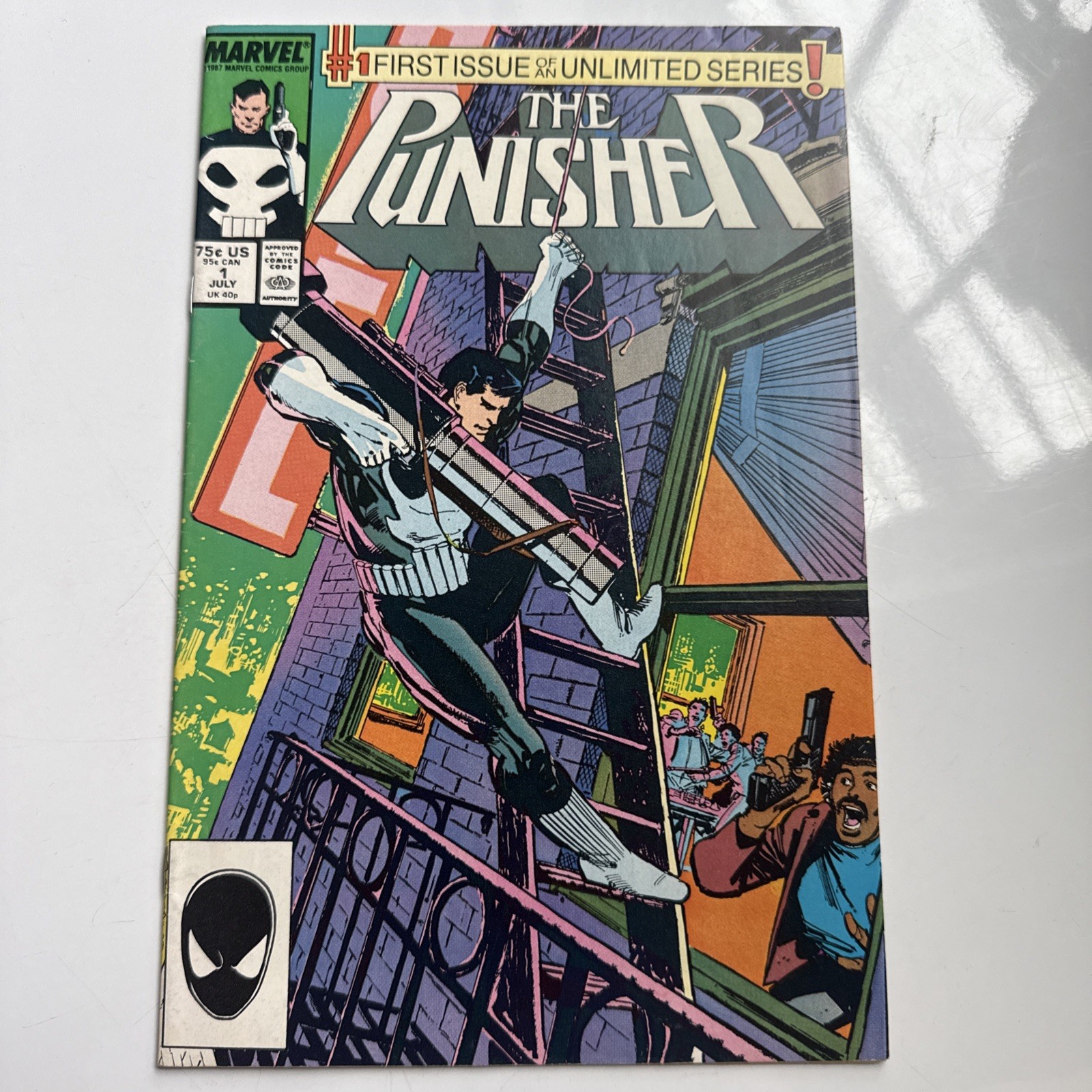 The Punisher #1 NM 1st ongoing series Marvel Comics 1987