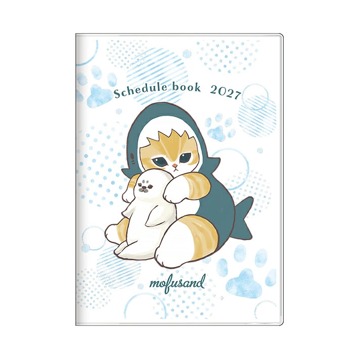 🍎Mofusand 2027 Monthly Planner B6 Calendar Schedule Sunstar Japan Authentic