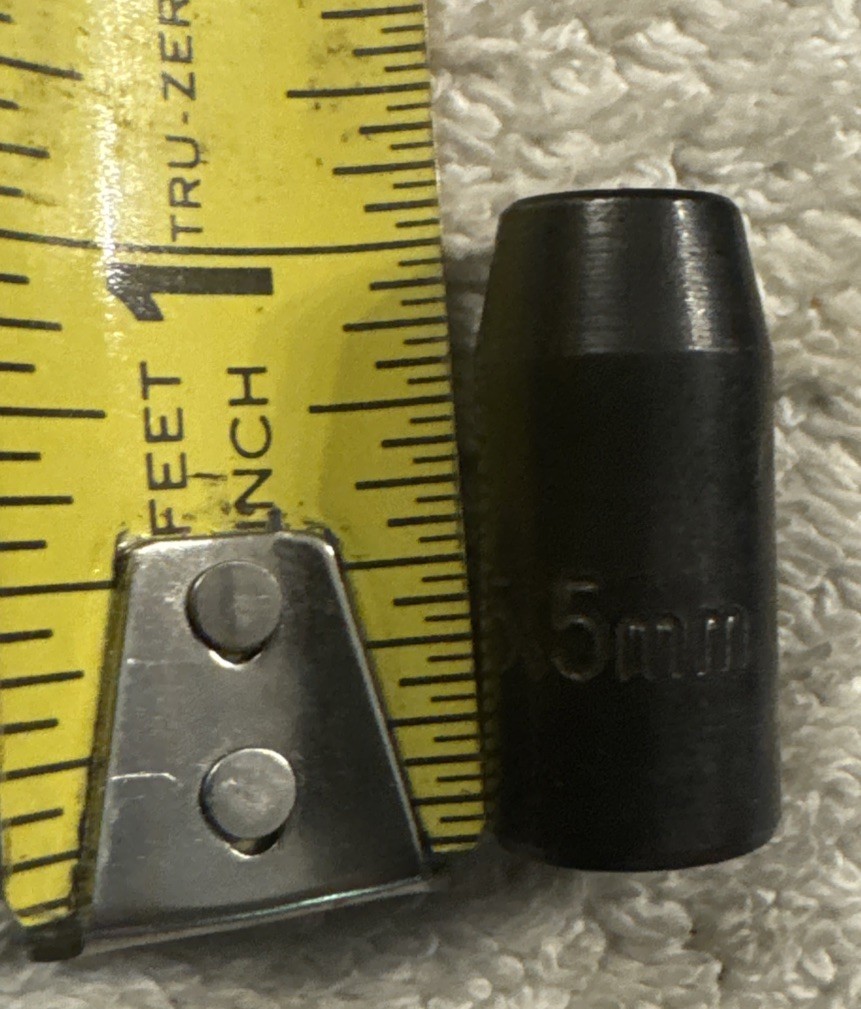 5.5 mm, 1/4\ 5.5 mm, 1/4\